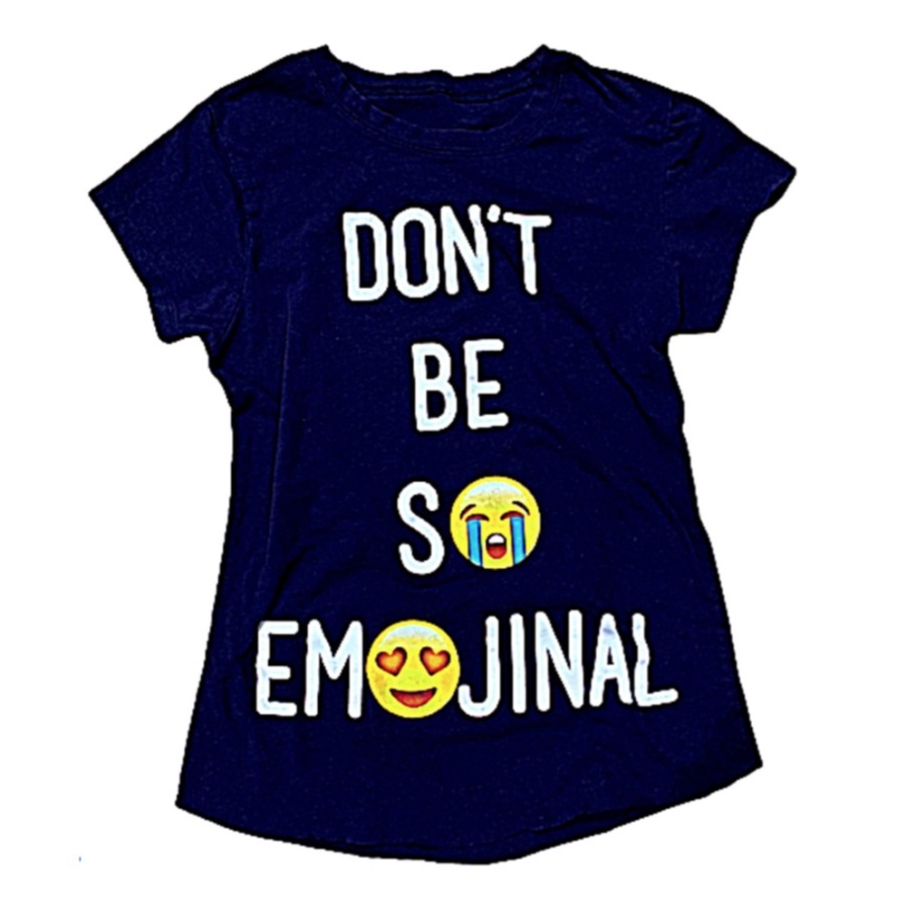 Emojinal T-shirt short sleeves Graphic t-shirt Size M
